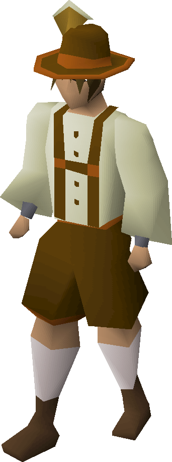 Lederhosen set equipped