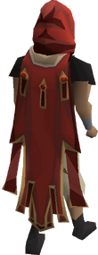 Max cape equipped