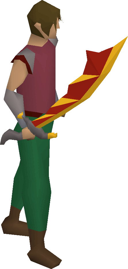 old school runescape green dragon boot png