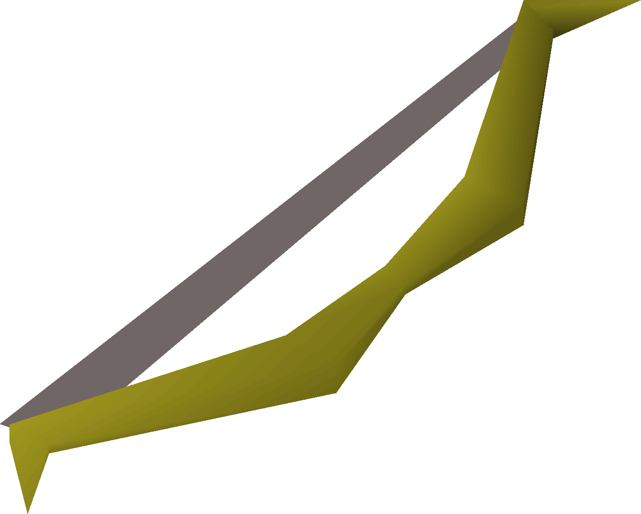 Willow shortbow detail