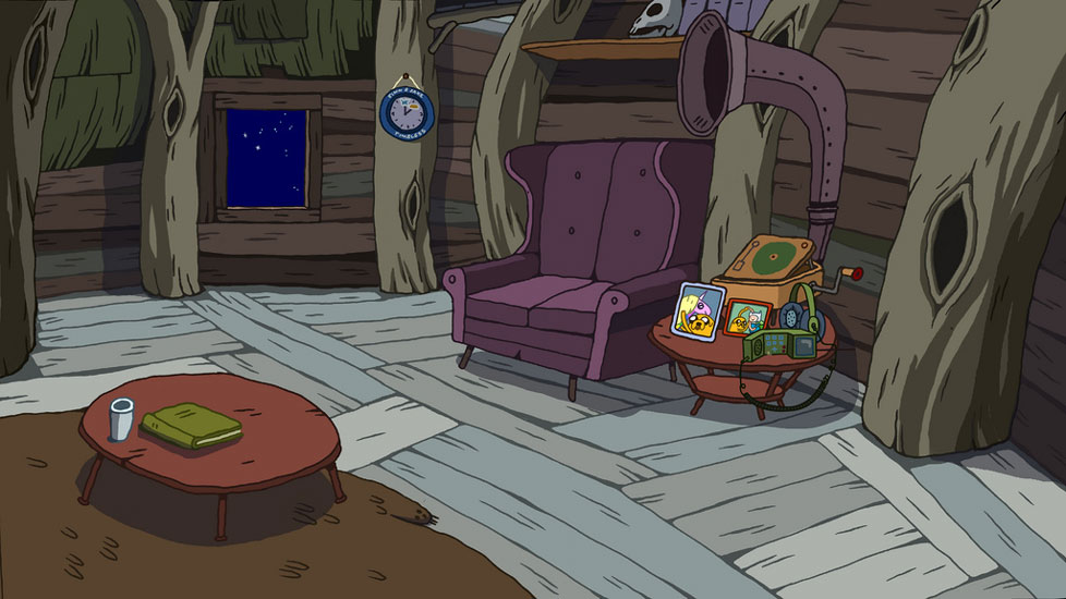 adventure time living room