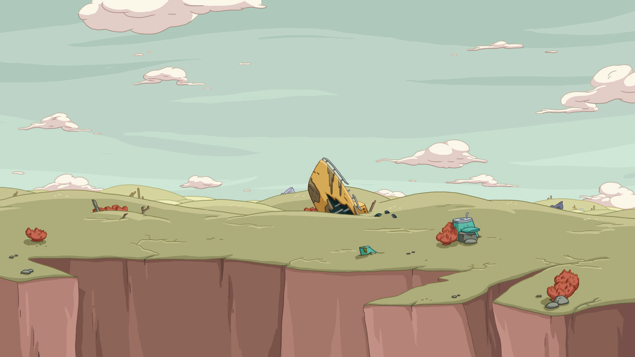 adventure time landscape wallpaper