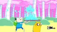 S2e15 finn and jake carrying bubbles
