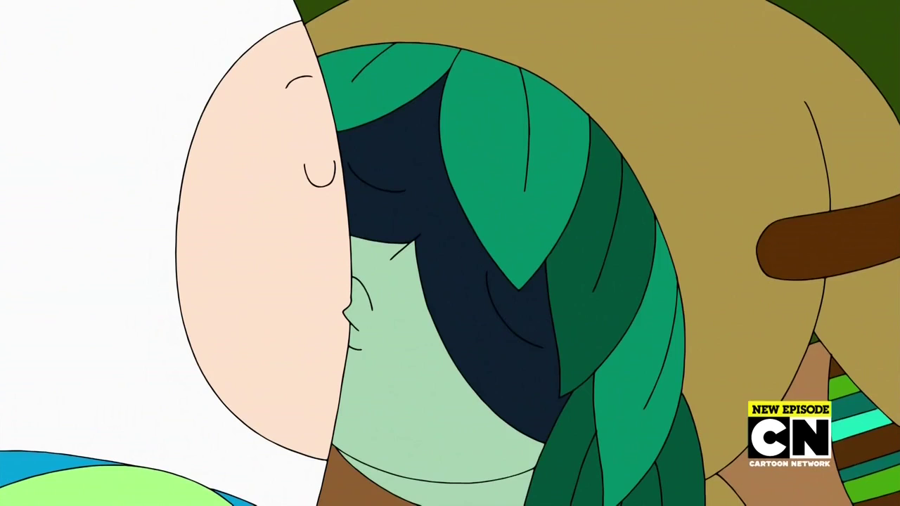 Image - S7 E25 HW and Finn kiss 2.png | Adventure Time Wiki | FANDOM