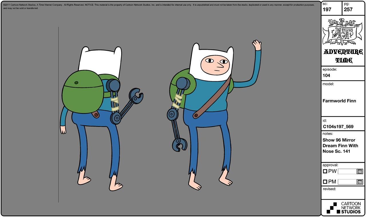 Image - Modelsheet farmworldfinn.png | Adventure Time Wiki | FANDOM ...