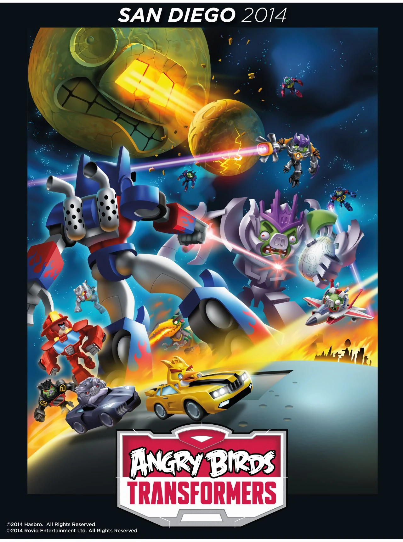 Image - Angry Birds Transformers Comic Con poster 2.jpg | Angry Birds ...