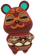 clay animal crossing figures
