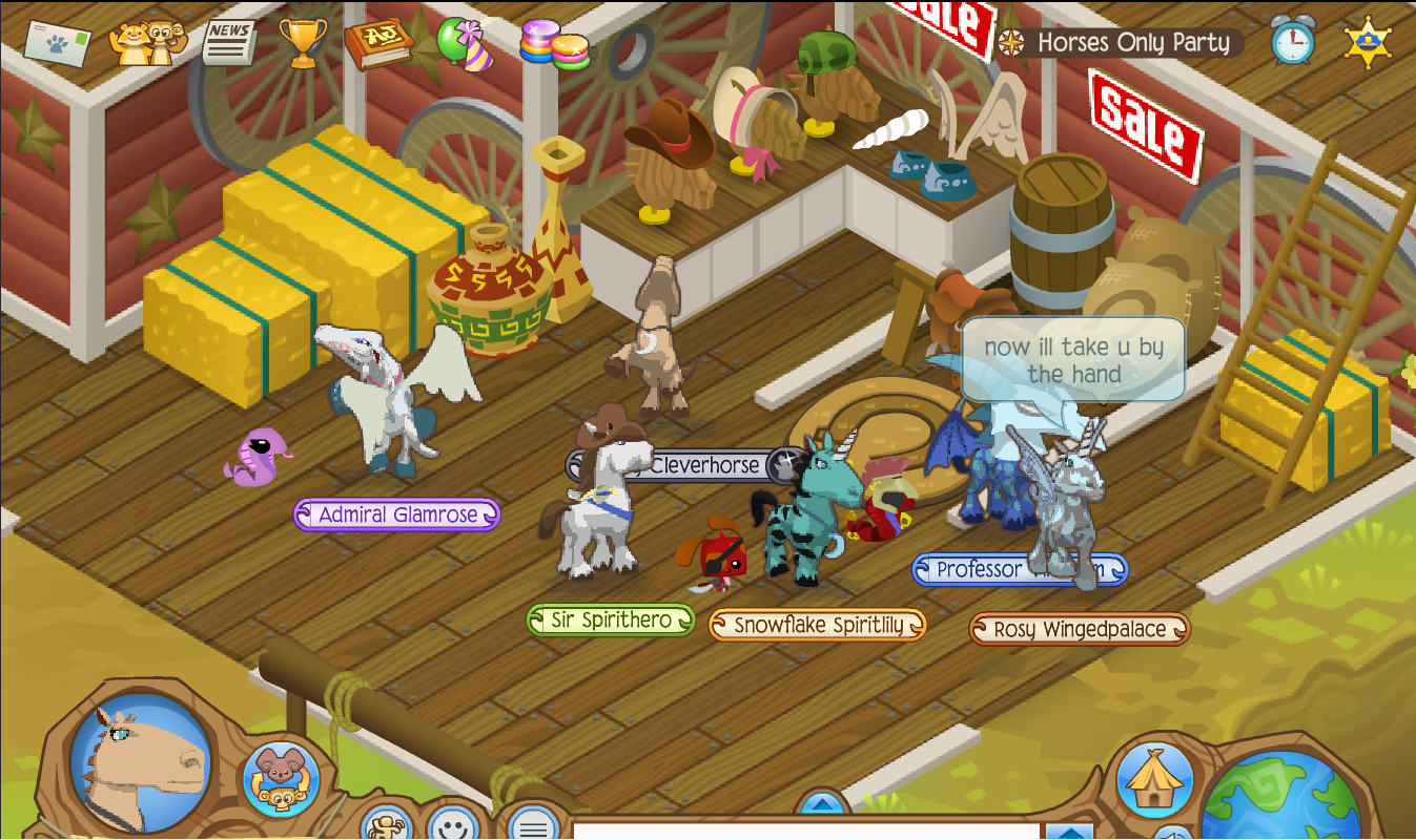 Image Horse party.png Animal Jam Wiki Fandom powered by Wikia