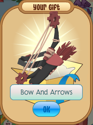 Animal jam bow and arrow worth