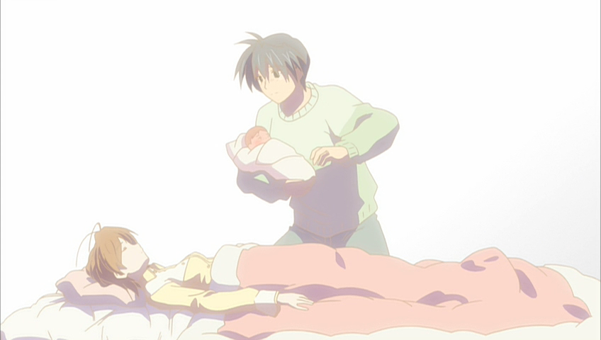 Clannad ~After Story~ 16; The birth of Nagisa's dream, and the end of  Tomoya's dream.