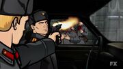 Archer S02E12 Tokarev firing