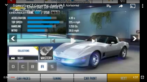 Chevrolet Corvette C3 Performance Stats Asphalt Wiki