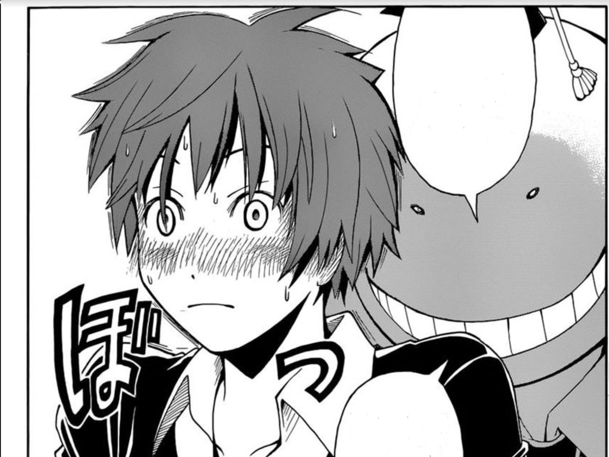 Image - Karma blushing.jpg | Assassination Classroom Wiki | Fandom