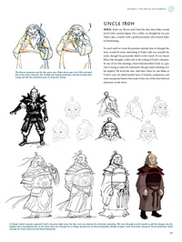Arte de los bocetos Animated Series Iroh