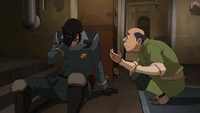 Mako knocked over
