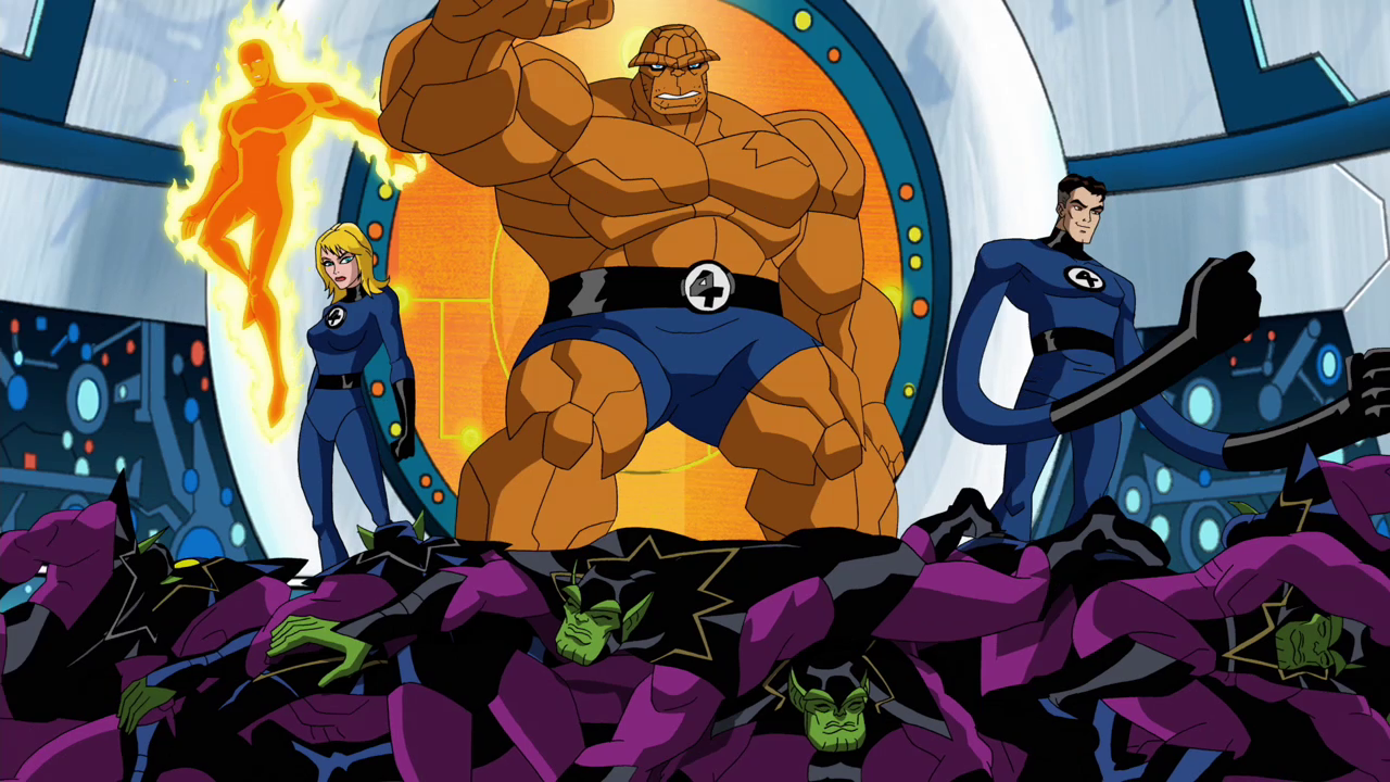Fantastic Four The Avengers Earth