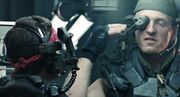 Vasquez and Drake with sights