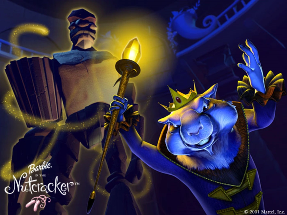 Image Barbie in the Nutcracker Official Stills Rock Giant Mouse King