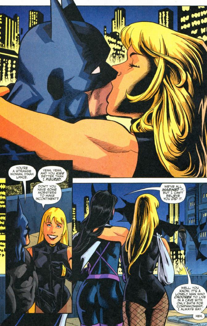 Resultado de imagen para black canary y batman