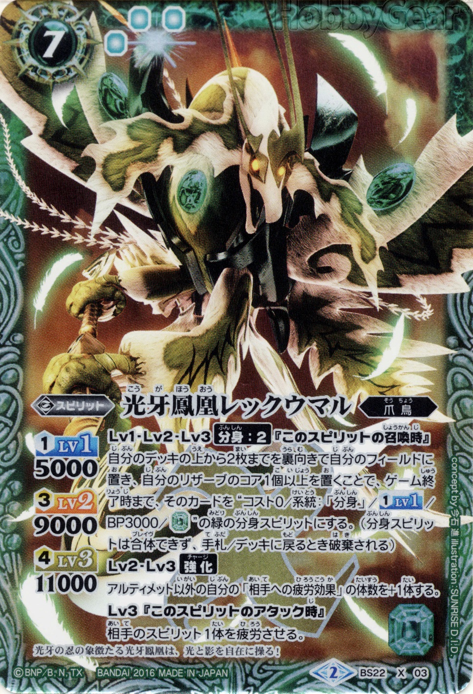 種類:Spirit/造型:今石進/插圖:SUNRISE_D.I.D.