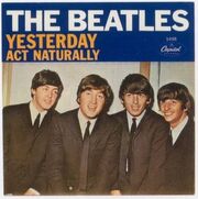 The Beatles Yesterday single