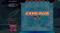 Ice Storm Quest Game Over