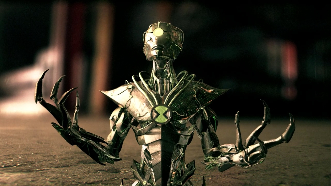 nanomech ben 10 alien swarm