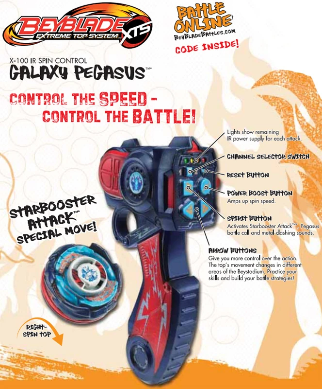 Galaxy Pegasus (IR Spin Control) Beyblade Wiki FANDOM powered by Wikia