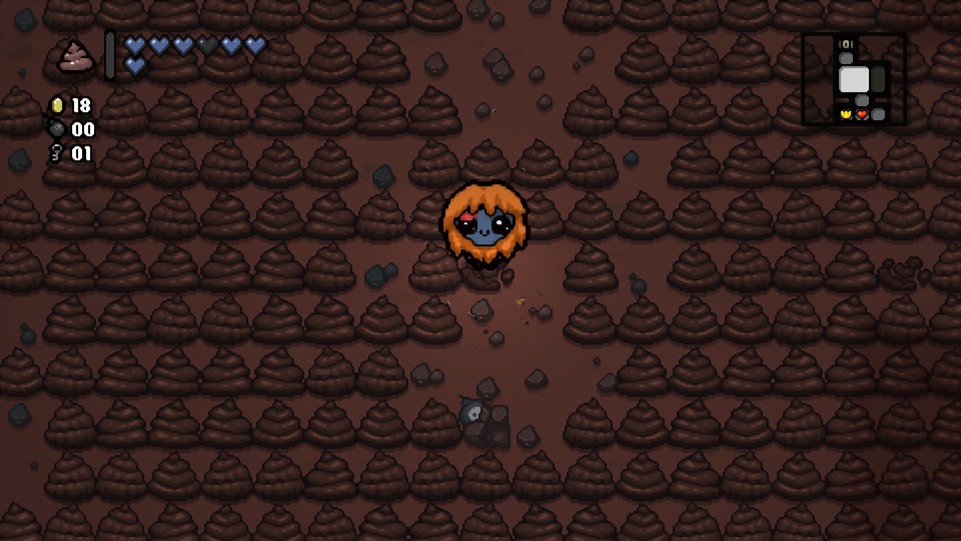 poop room the binding of isaac rebirth