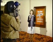 Lady reporter