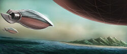 CH22-Airships-bringing-Matoran-to-the-island-of-Mata-Nui