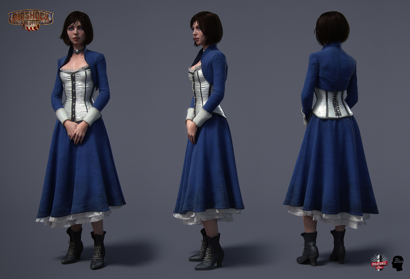 Elizabeth Tv Spot Character Model Bioshock