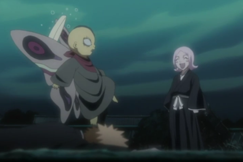 Image - Yachiru scares Ashisogi Jizo.png | Bleach Wiki | Fandom powered