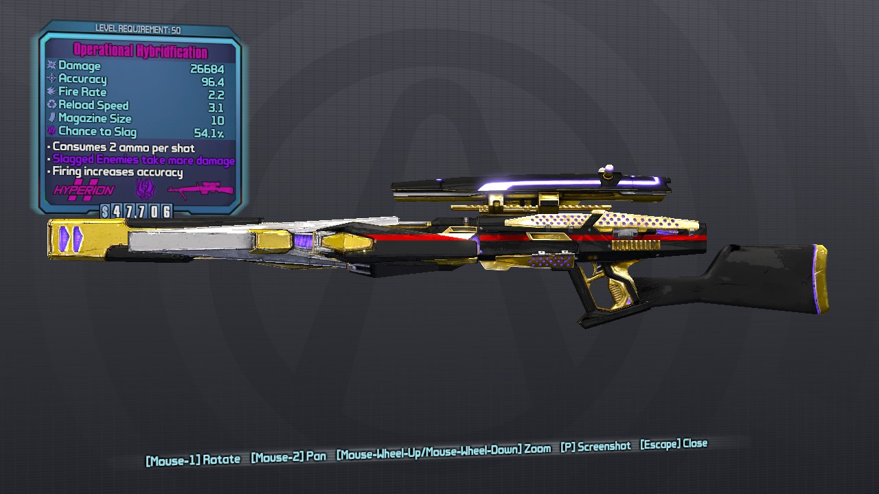 Borderlands 2: Reborn (Mod) - Unique Legendary Weapons Guide