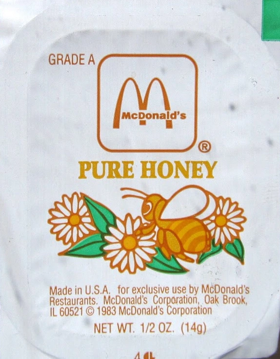 McDonald's Pure Honey packaging pedia Fandom powered by Wikia