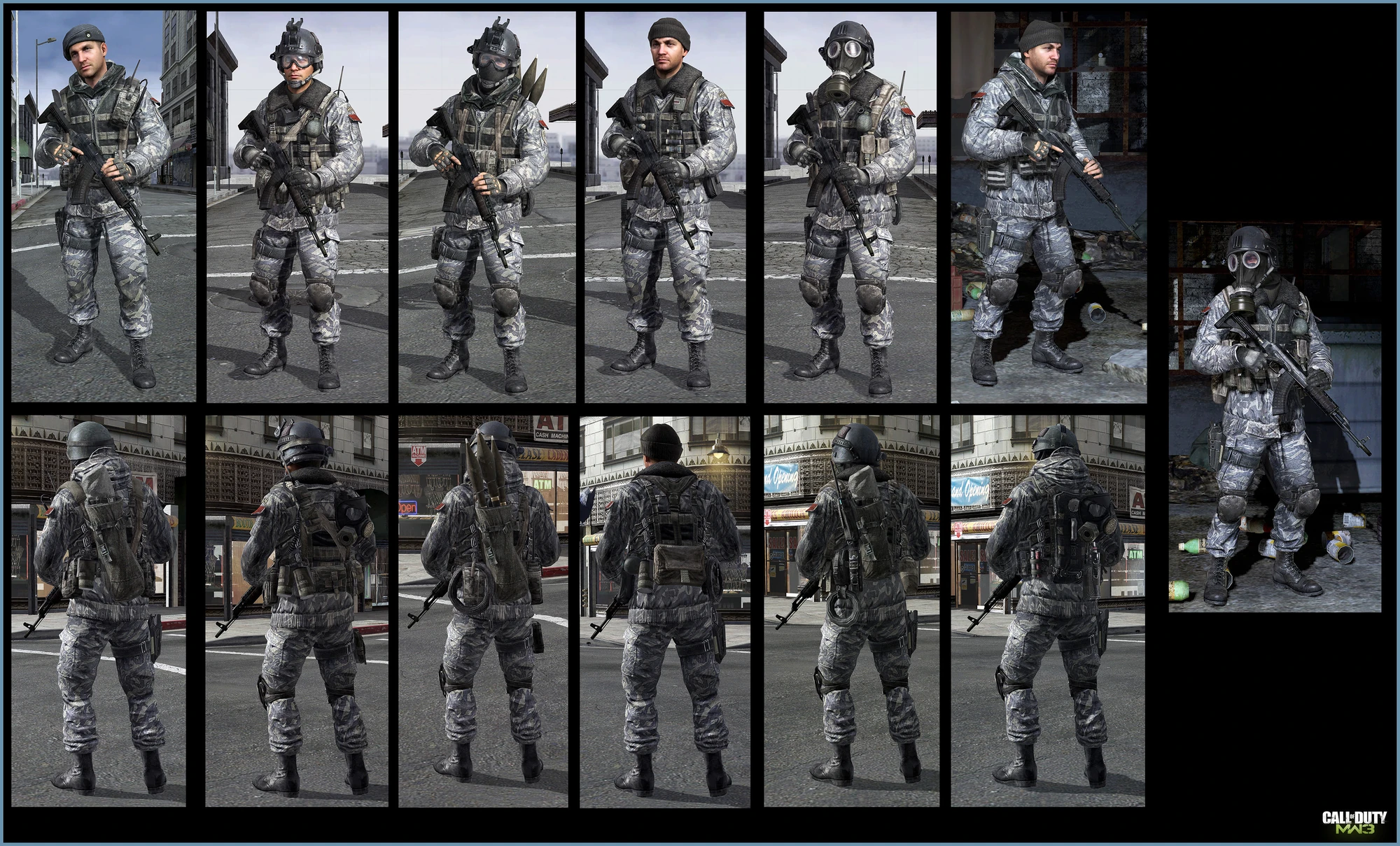 Image Russian urban troop models MW3.jpg Call of Duty Wiki FANDOM