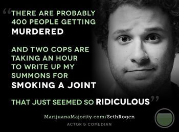 Seth Rogen on cannabis