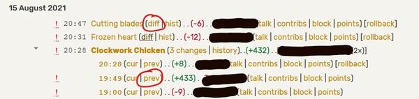 Grouped edits patrolling isolate diff example