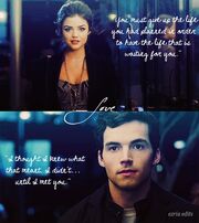 Aria is pretty with ezra