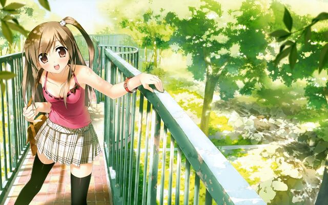 File:Anime-Girl-Corridor.jpg