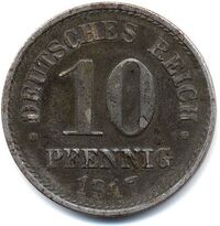 10 pfennig