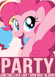 Pinkie pie poster
