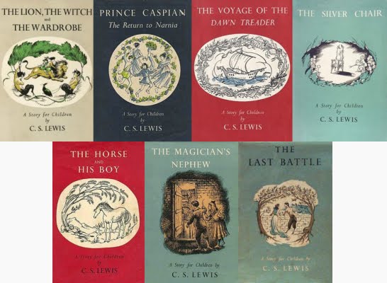 Image result for chronicles of narnia book series