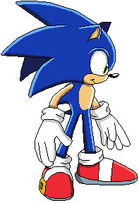 sonic 1 standing sprite sonic 1 standing sprite