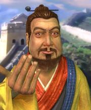 Qin Shi Huang welcoming