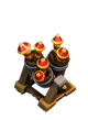 Air Defense Clash oF Clans level 6 Air Defense Clash oF Clans level 6