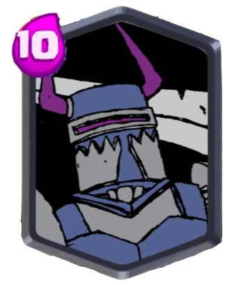 Resultado de imagen de mini pekka clash royale png