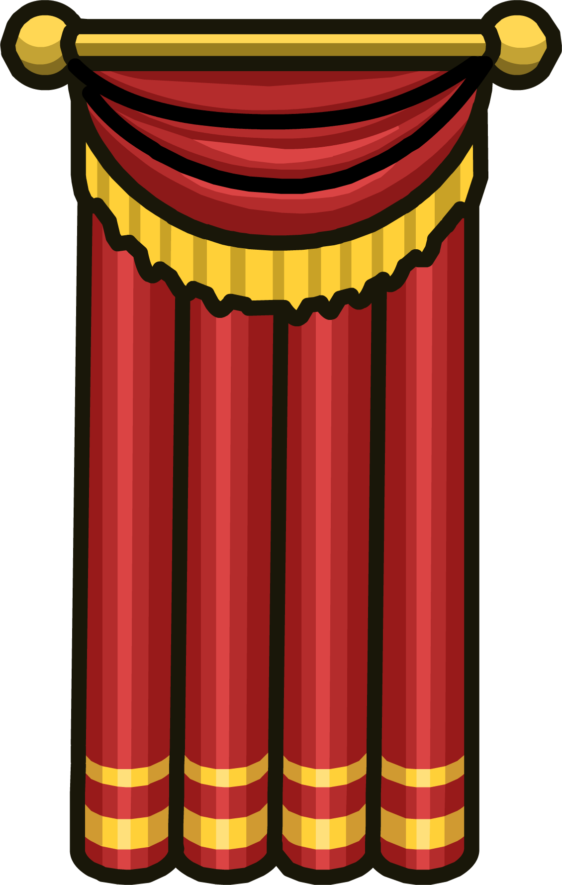 Stage Curtain Club Penguin Wiki Fandom Powered By Wikia