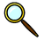 Magnifying Glass Pin