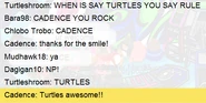 Cadence Acknowledges my Existence